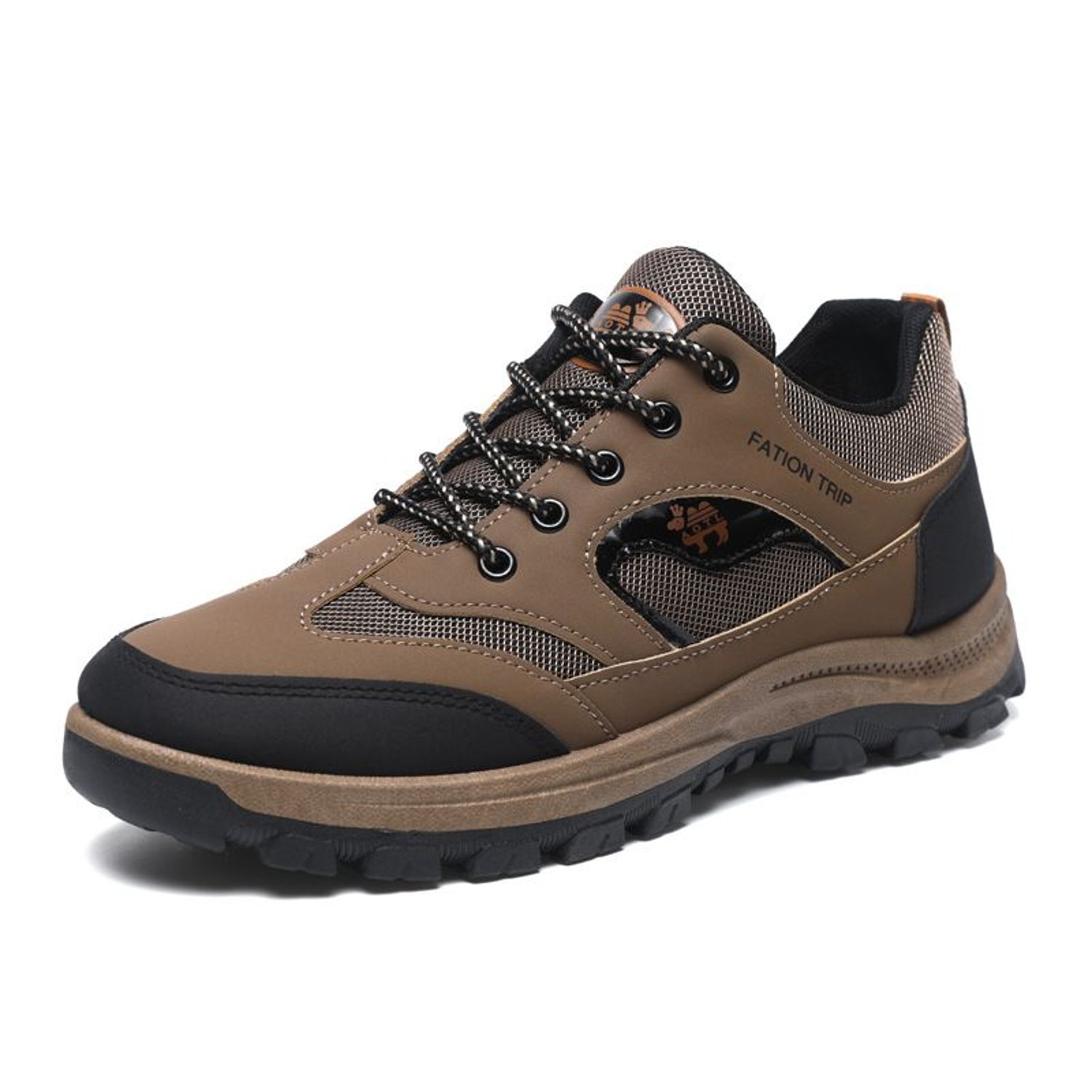 Zapatillas Trekking para Hombre en la Montana y el Aire Libre Marron