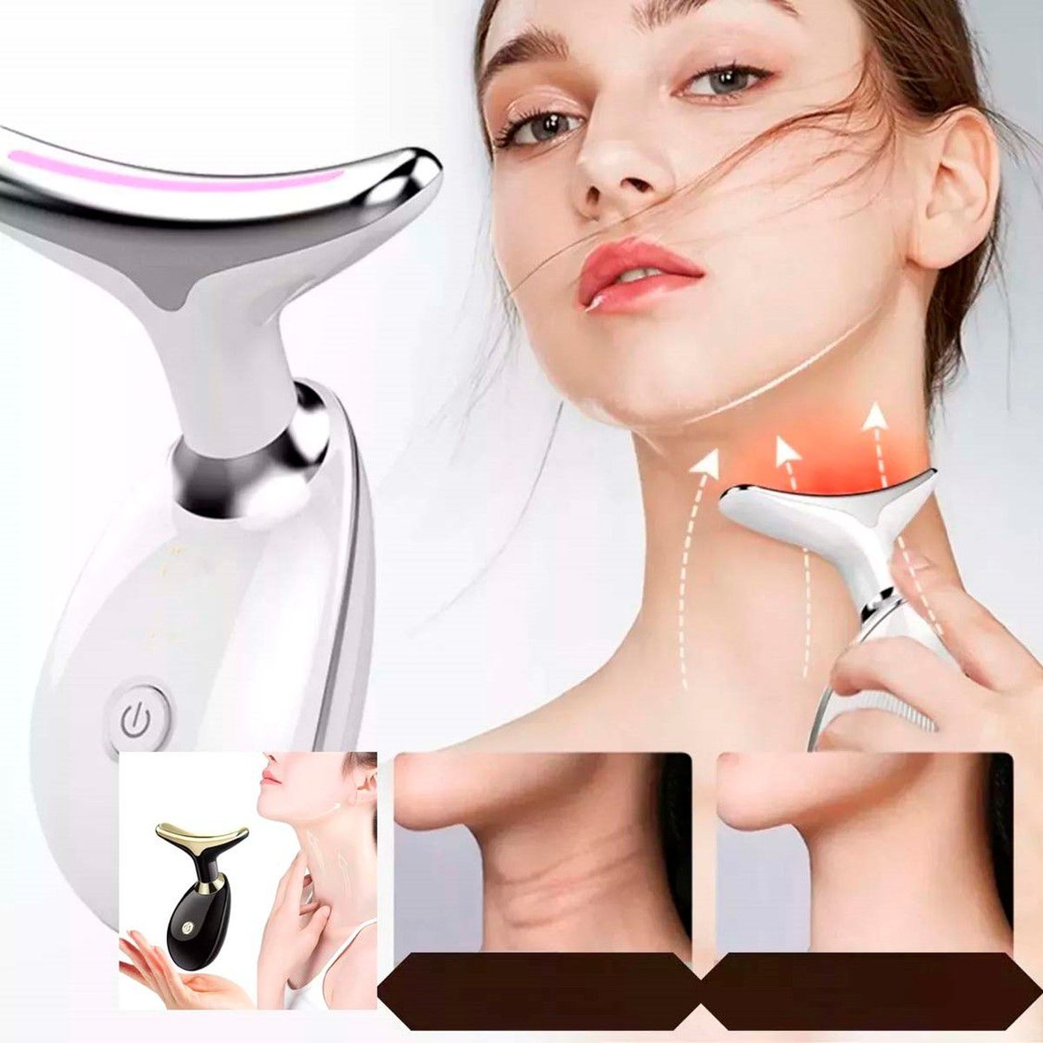 Masajeador facial antiarrugas hotsell