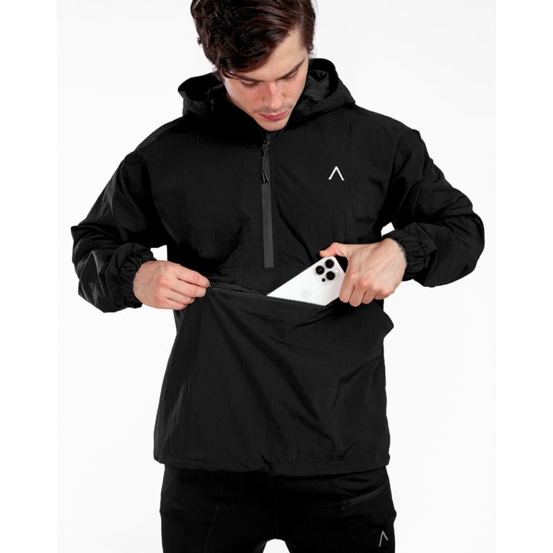 Casaca cortaviento hombre impermeable ropa deportiva hombre ALPHA FIT falabella