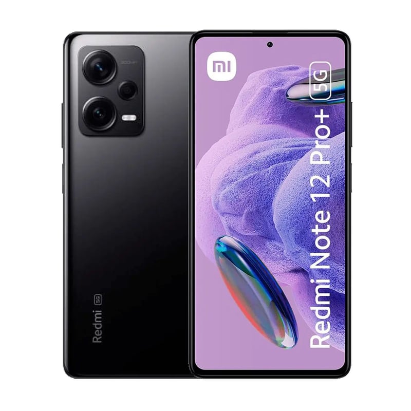 XIAOMI - Celular Xiaomi Redmi Note 12 Pro+ 5G Midnight Black 8 256GB