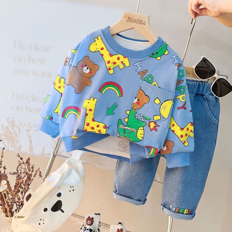 ROPA DE NIÑO MODELO SAFARI DE 2 PIEZAS IMPORTADO | falabella.com