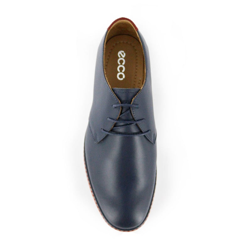 Zapatos ecco caballero azul top