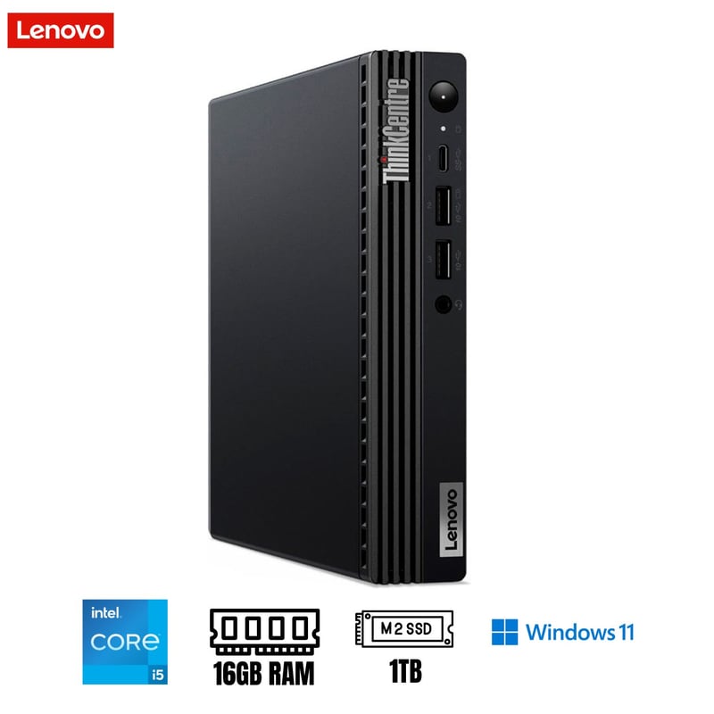 Mini pc LENOVO ThinkCentre M70q Tiny Gen4 12E3000FFR i5 Noir