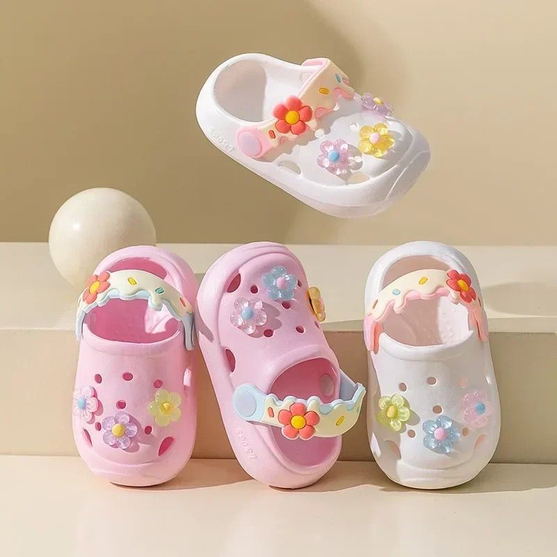 SANDALIAS CROCS FLOR BEBE Y NINA