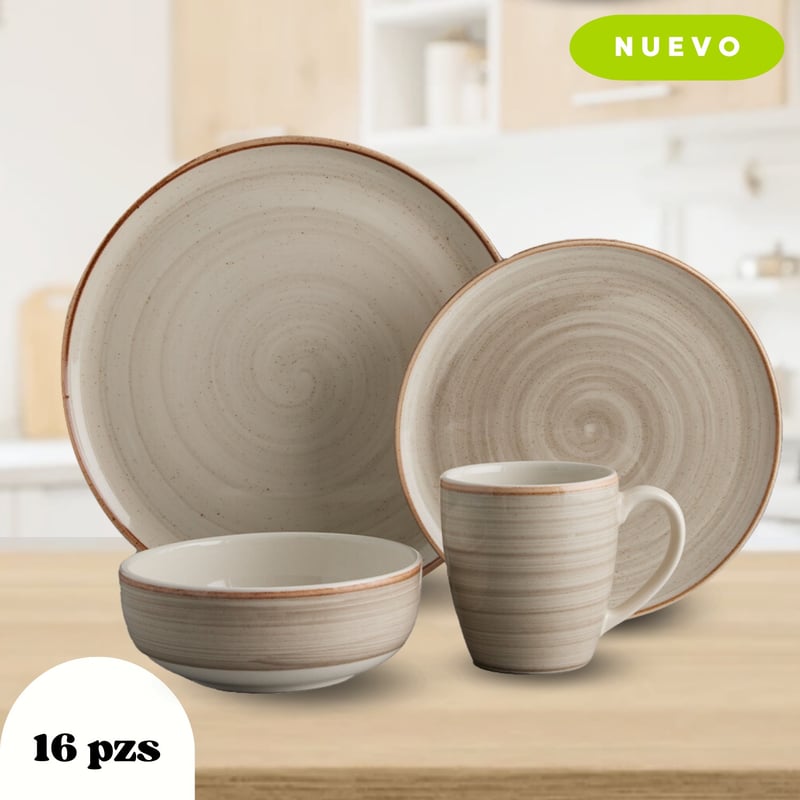 Set 4 Pocillos Té Fiesta 201.4 Ml En Vajillas Corona