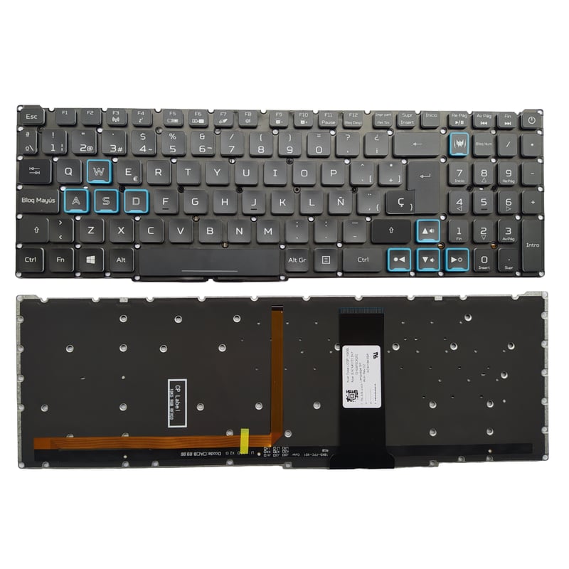 Schermo LCD 17,3'' Per Acer Predator Helios PH317-54 - Full HD 240Hz NE173FHM-NZ2