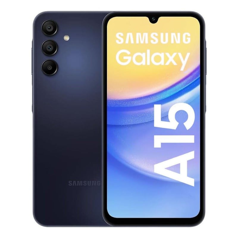 SAMSUNG - SAMSUNG GALAXY A15 4G 4GB RAM 128GB ROM BLUE BLACK