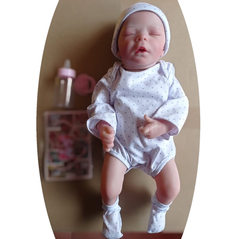 Bebe Reborn Vinilo Cuerpo Entero 43 cm