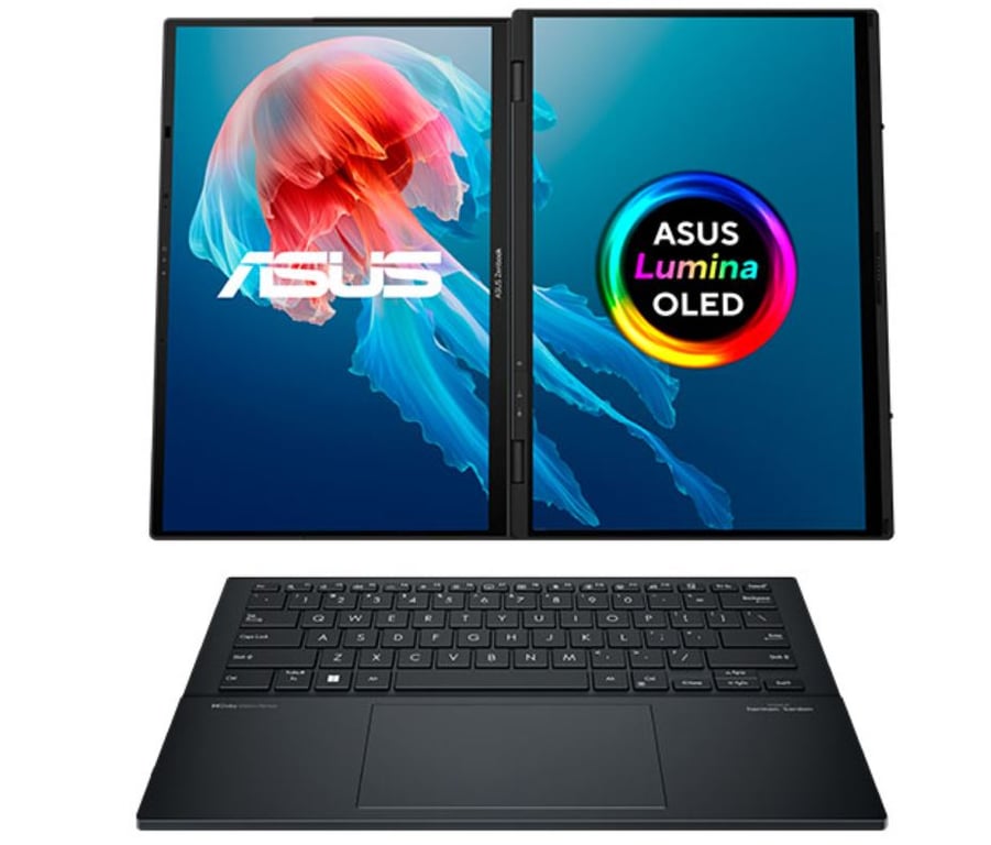 ASUS Zenbook Duo Intel Core Ultra 7-155H 16GB RAM 1TB SSD Dual 14” OLED ...