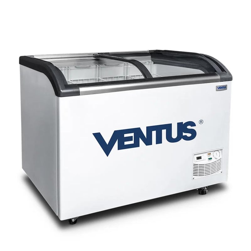 VENTUS - Congelador Ventus Conservadora Tap vidrio Ctv-320q 320 litros Blanco