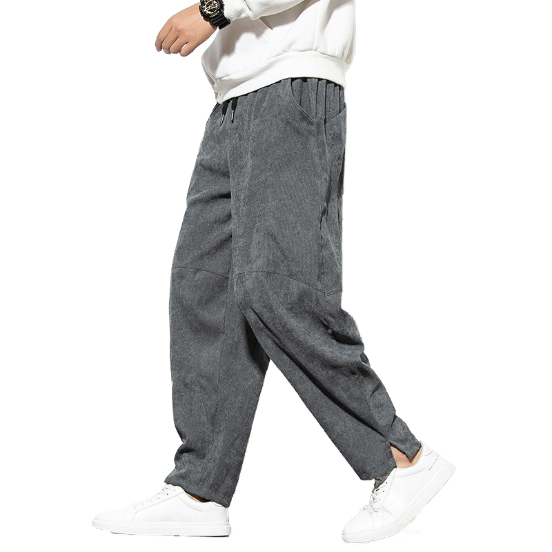 Pantalones loose fit hombre hotsell