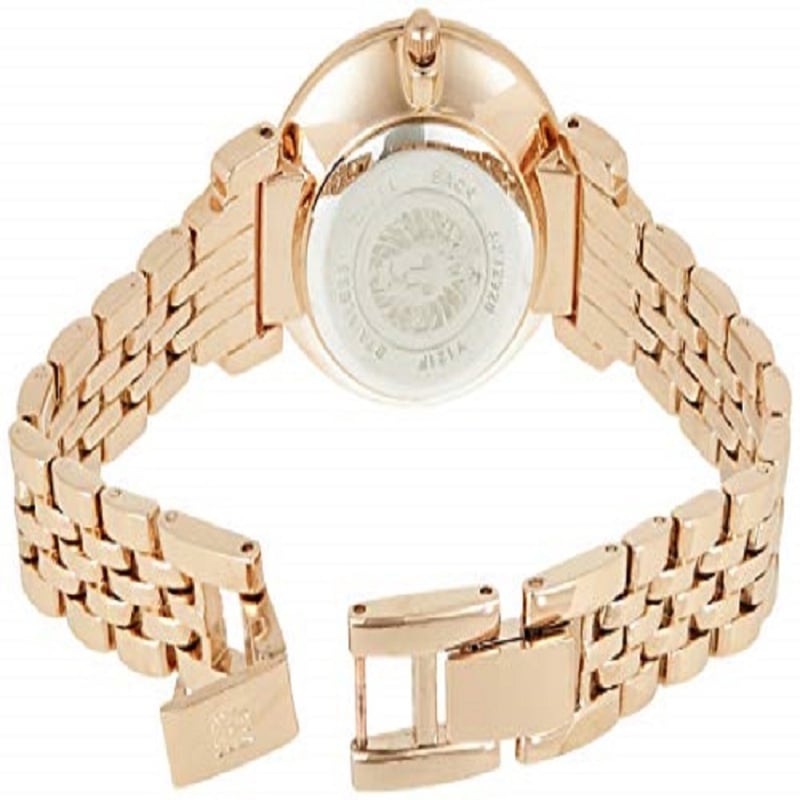 Anne klein reloj mujer con cristales swarovski oro rosa