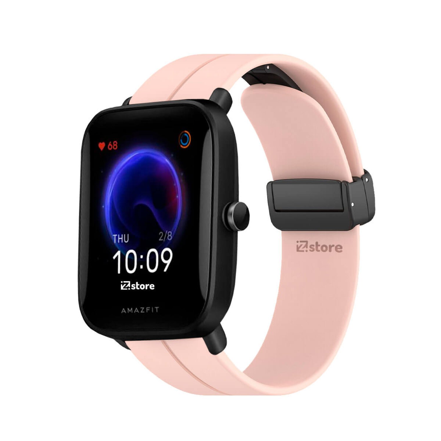 Correa Para Amazfit Bip U Broche Magnetico Rosa GENERICO falabella