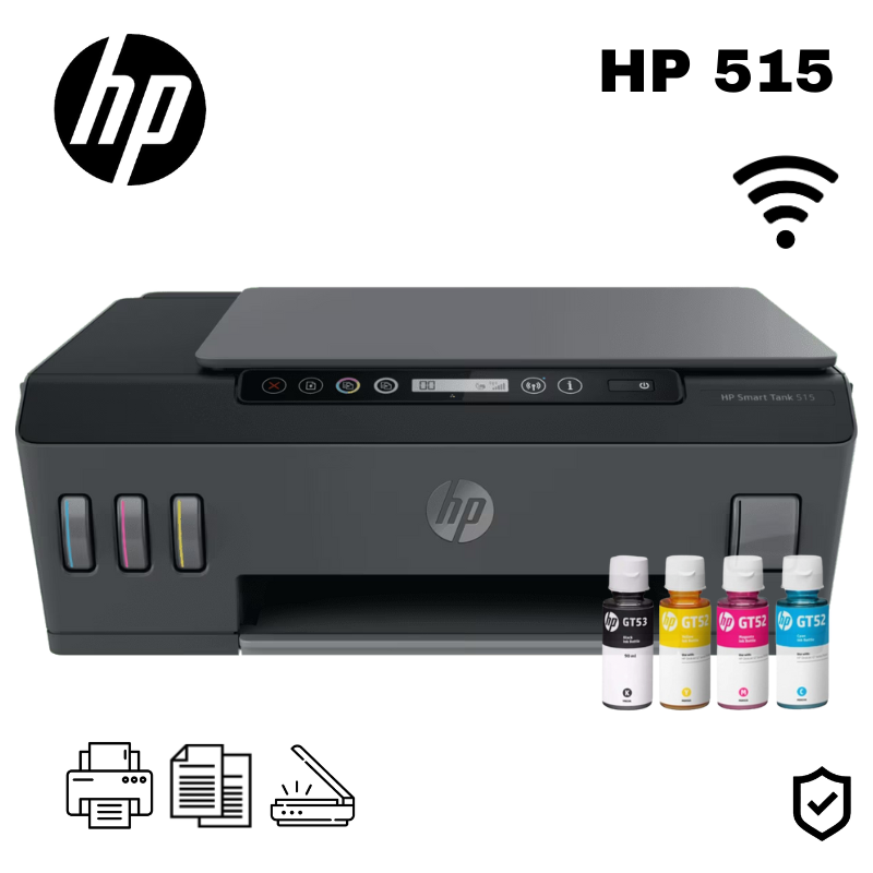 HP - Impresora Multifuncional HP Smart Tank 515 Wifi Inalambrico