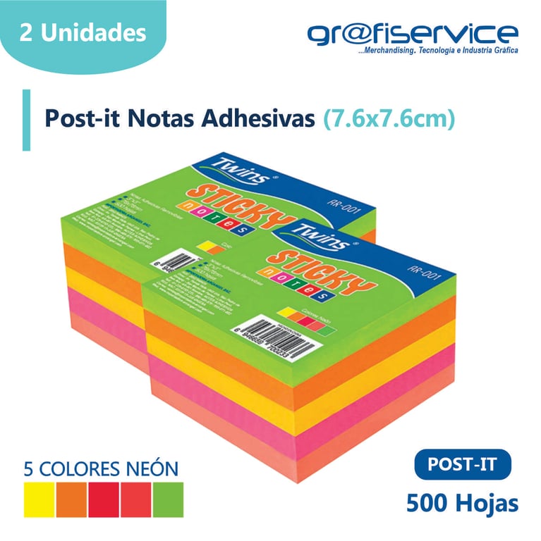 OWLKELA 800 Hojas Notas Adhesivas, Sticky Notas - 7,5 X 7,5 Cm, 100