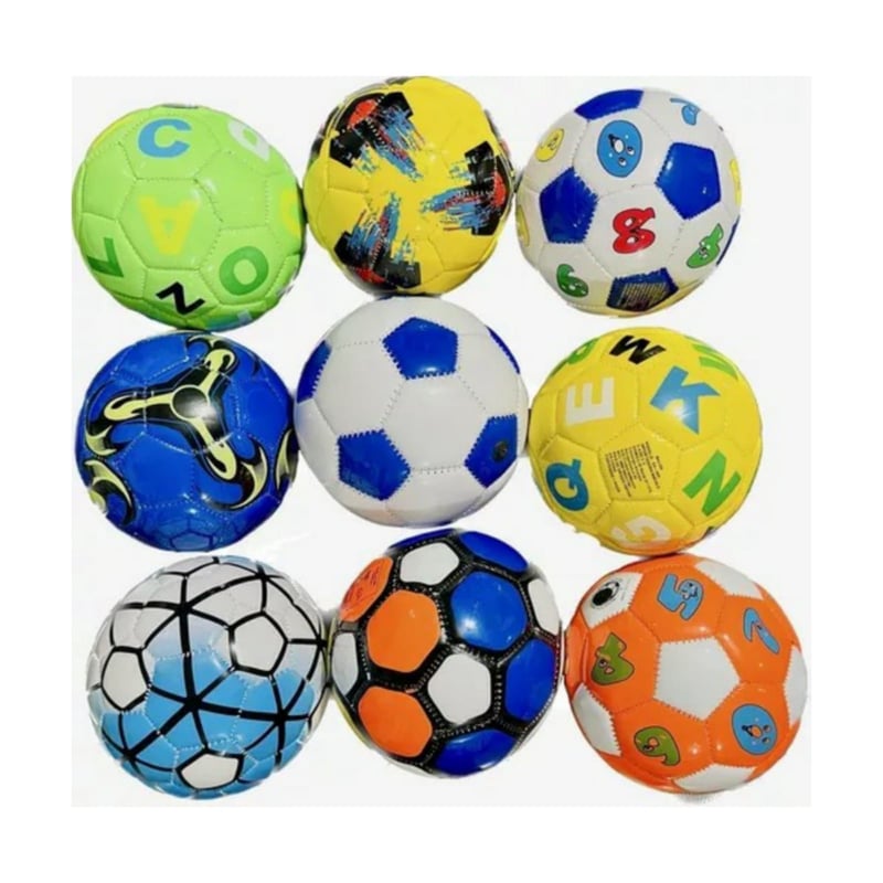 Set de 3 Pelotas De Futbol PEQUENAS PARA NINOS GENERICO falabella