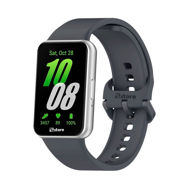 Correa Silicona Para Samsung Galaxy Fit 3 Gris Oscuro GENERICO falabella