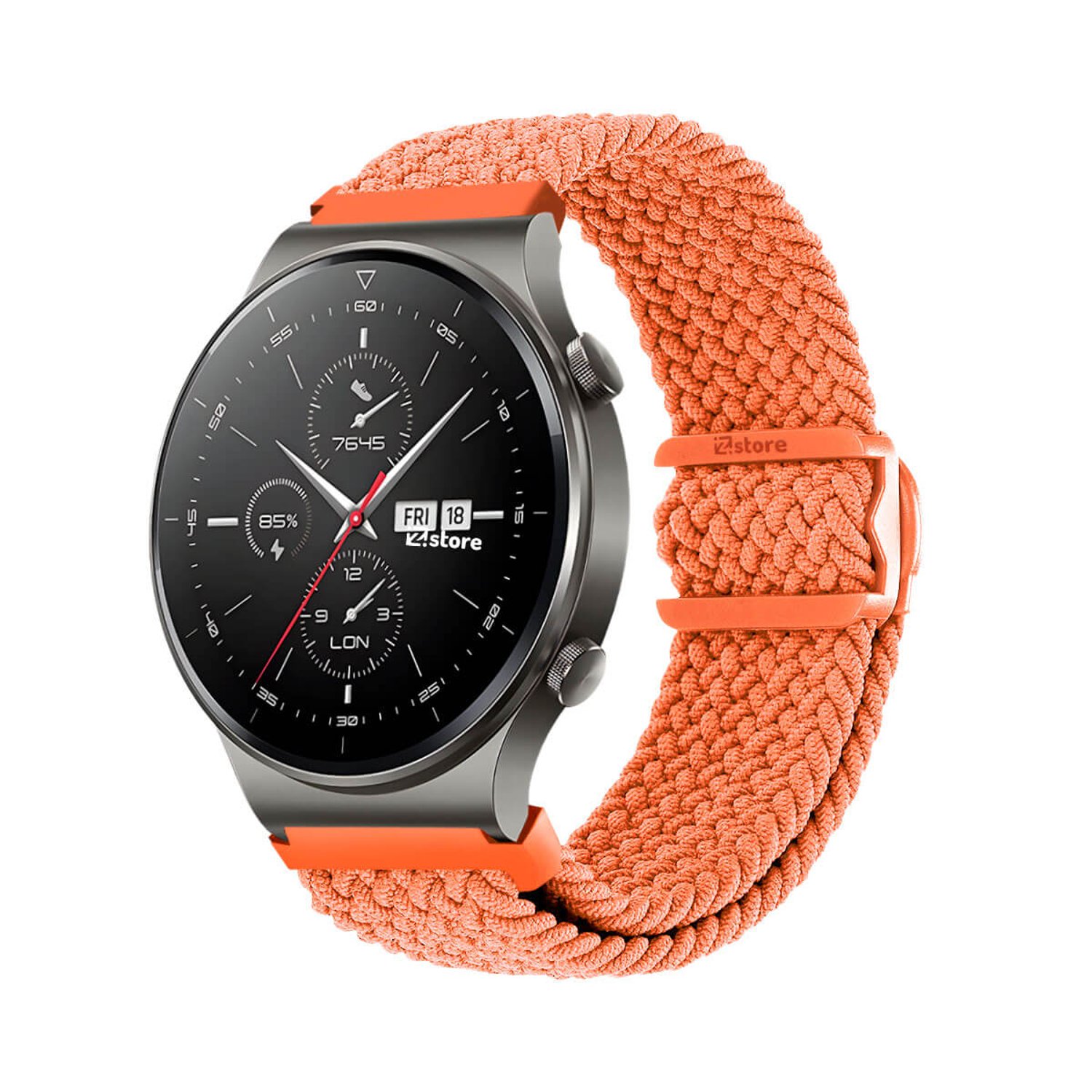 Correa de Nylon Para Huawei Watch GT2 Pro Naranja GENERICO falabella