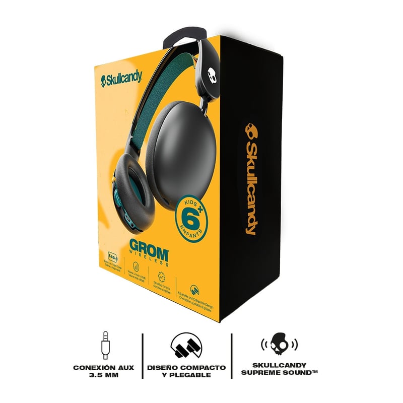 SKULLCANDY - Audífonos On Ear Skullcandy Bluetooth Grom Wireless