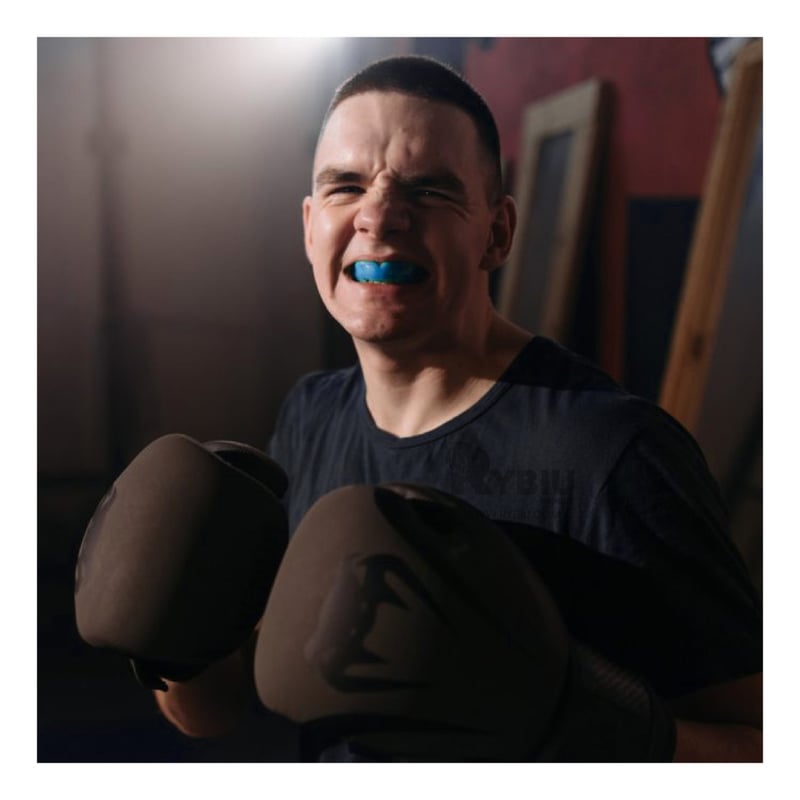 Bucal para Deporte de Boxeo en Celeste Y+Papel de Regalo GENERICO |  falabella.com
