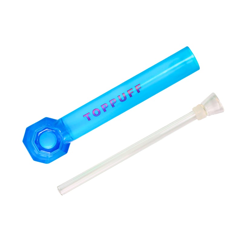 DISPOSITIVO PORTÁTIL TOP PUFF PARA BOTELLA AZUL GENERICO | falabella.com