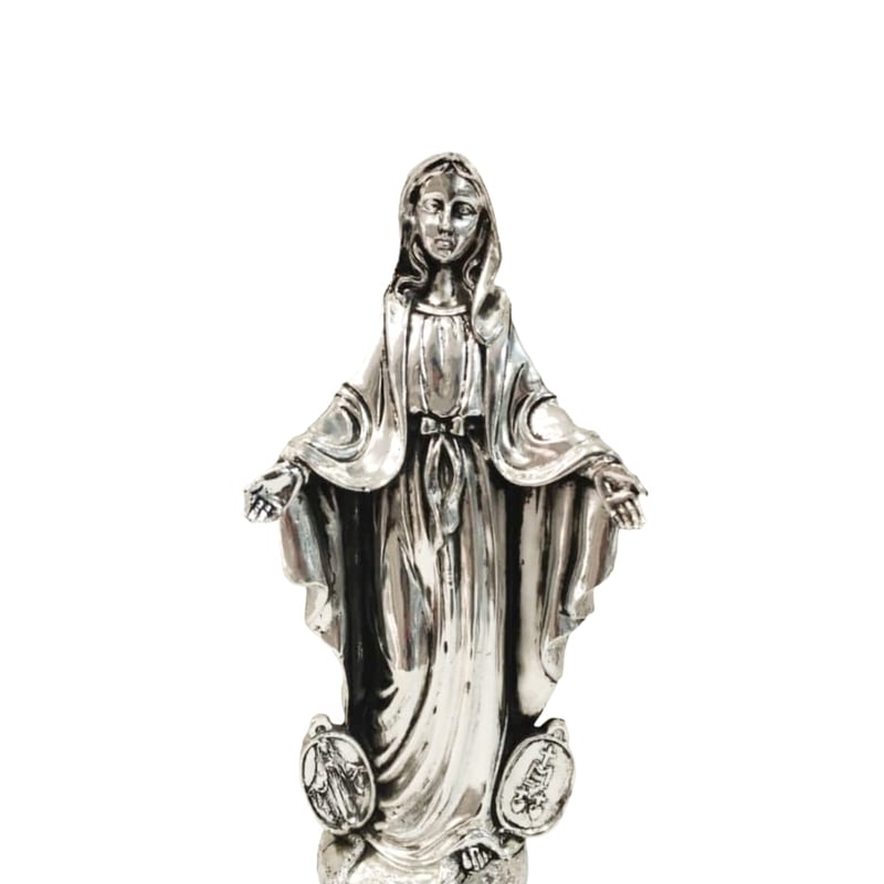 Adorno, Decorativo, estatuilla Virgen Medalla milagrosa plaque 30 cm ...