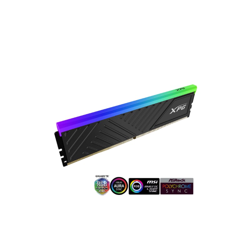 DDR4 XPG SPECTRIX D35G RGB 8GB 3200MHZ BLACK AX4U32008G16A-SBKD35G ...
