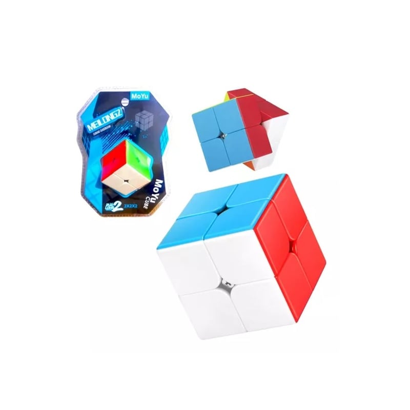 Antistress Bambini Cubo Di Rubik 2x2 - Gioco Rompicapo Senza Adesivi, Ruote Fluide Per Velocisti E Principianti Puzzle Bobble SNES