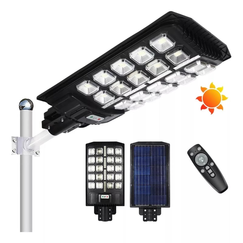 Reflector LED HawKs Luminaria Solar Con Panel De 400WATTS OEM ...