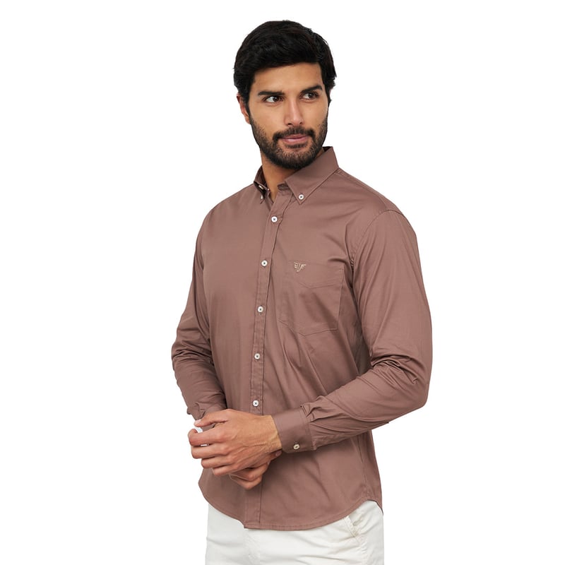 Camisa Elegante De Manga Larga Para Hombre Azul Oscuro 0939 AZUL
