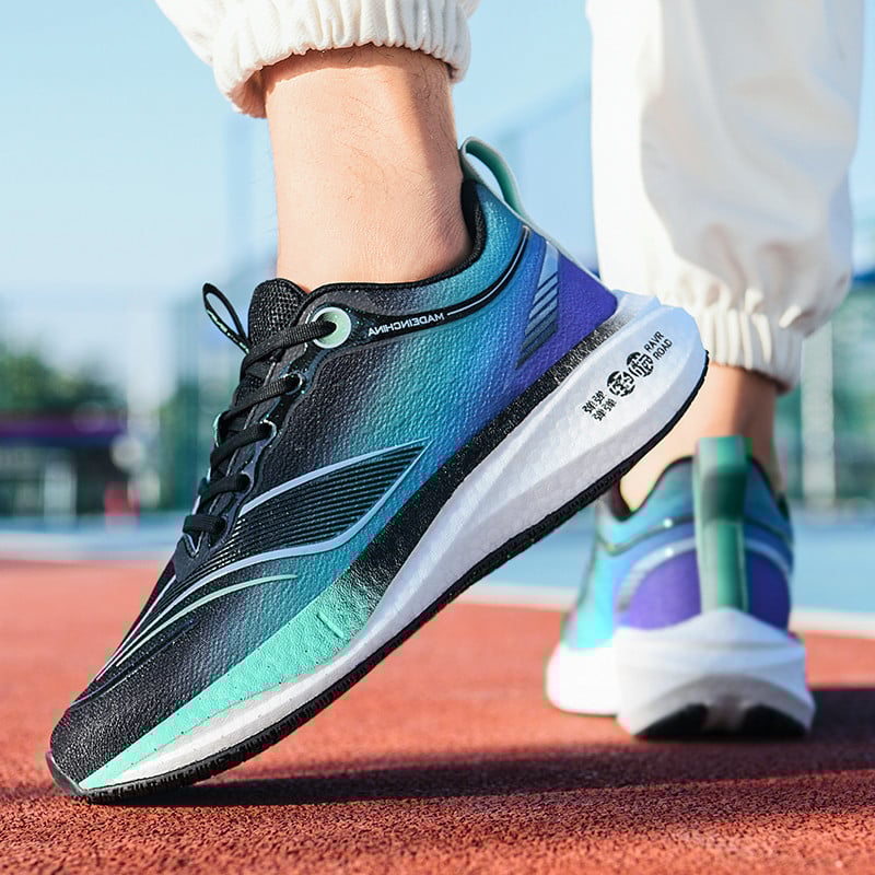 Zapatillas Running Mujer Azul SHANDIAN falabella