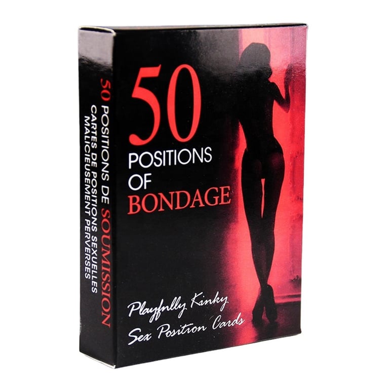 Juego de cartas - 50 posiciones de Bondage