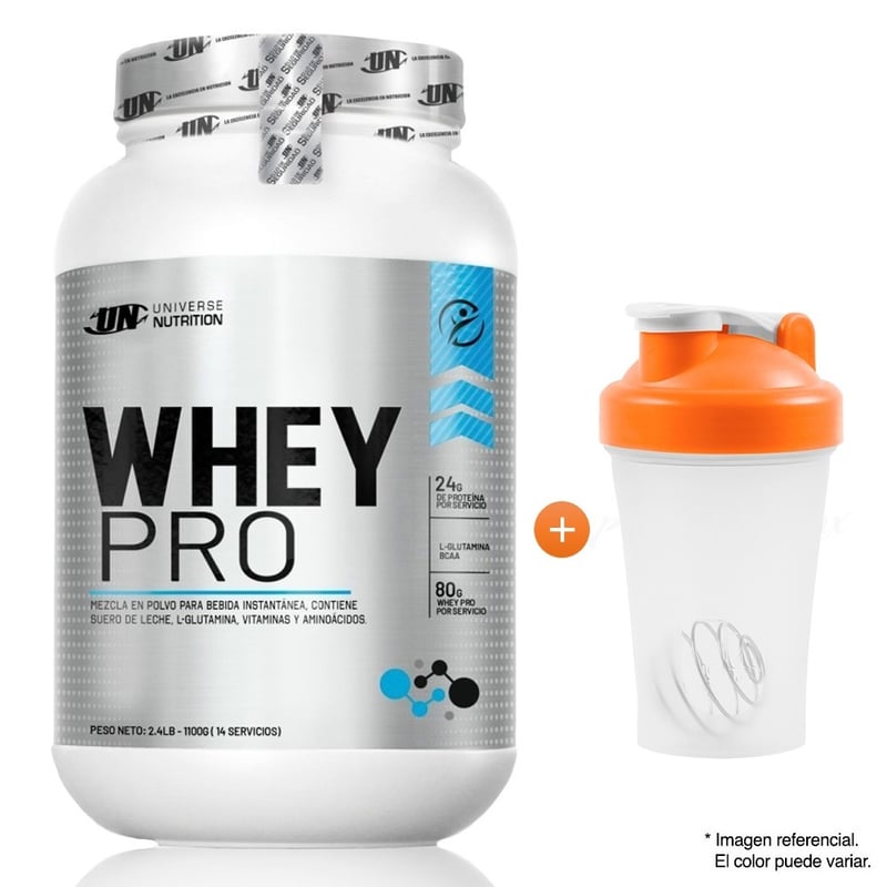 UNIVERSE NUTRITION - Proteína Universe Nutrition Whey Pro 1.1 kg Chocolate + Shaker