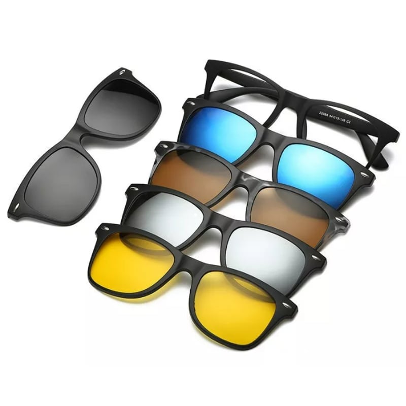 Lentes Magneticos 6 En 1 Montura Para Medida Optica Imantada IMPORTADO MC falabella