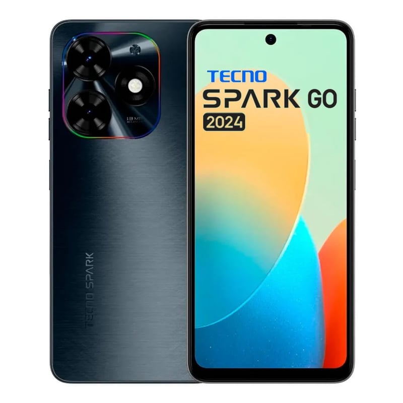 TECNO MOBILE - Tecno Spark GO 2024 4GBRam 128GB Original Nuevo-Negro