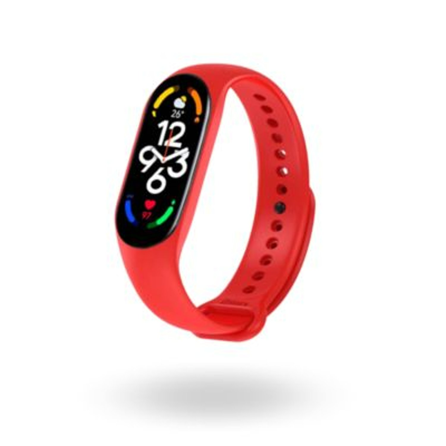 Smartband M7 Pulsera Inteligente Deportiva Rojo GENERICO falabella