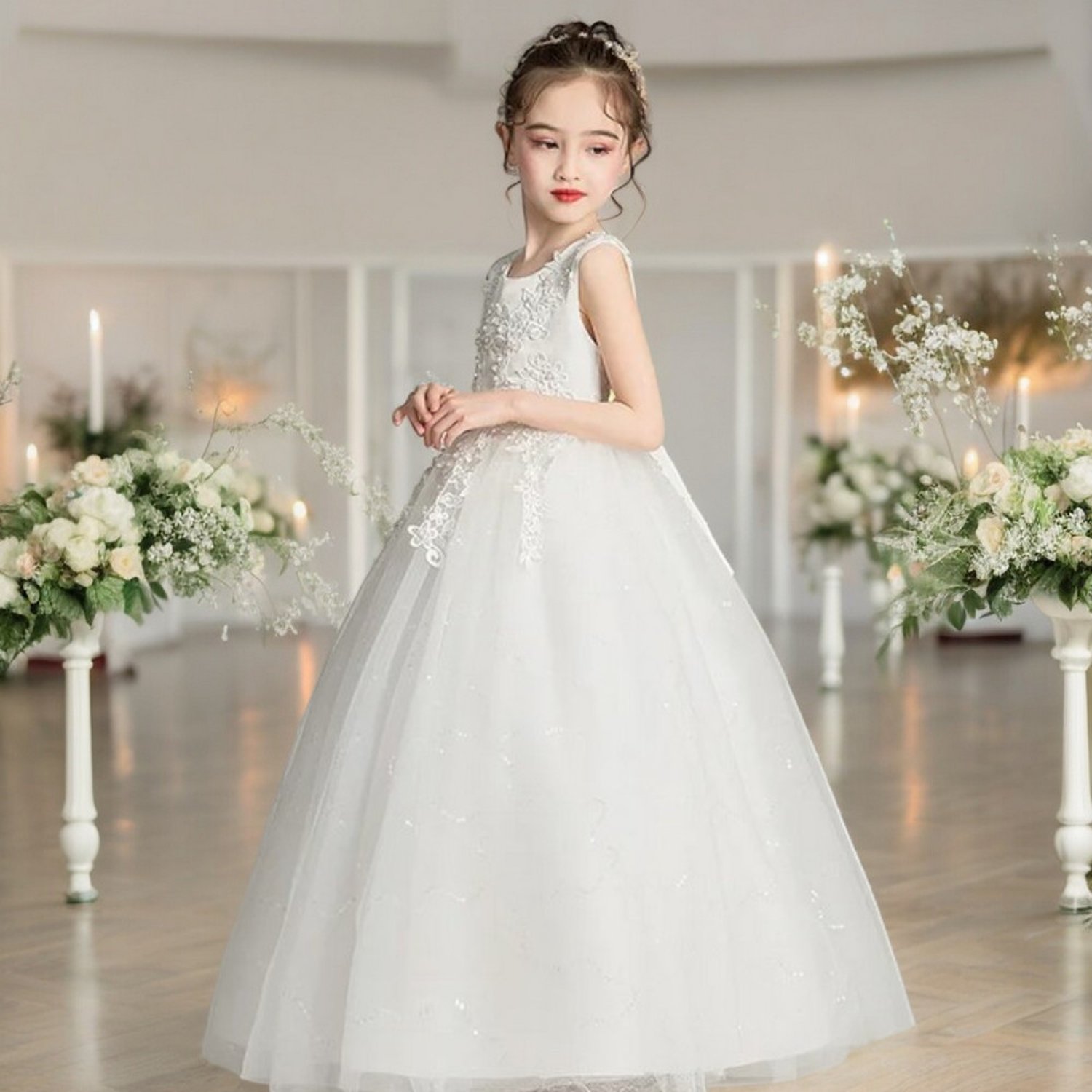 Fotos de vestidos de primera comunion para niñas shop