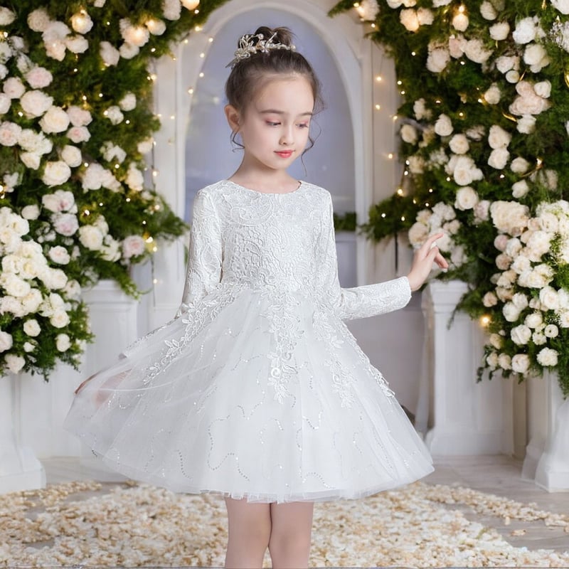 Vestidos para niña para bautizo shop