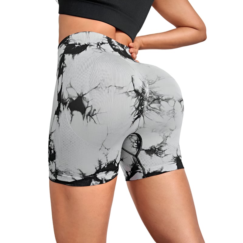 Short deportivo Tie Dye GRIS Ropa deportiva mujer gym