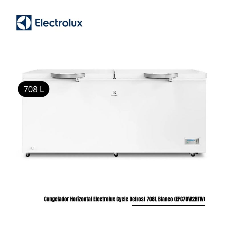 ELECTROLUX - CONGELADORA ELECTROLUX 708L EFC70W2HTW BLANCO