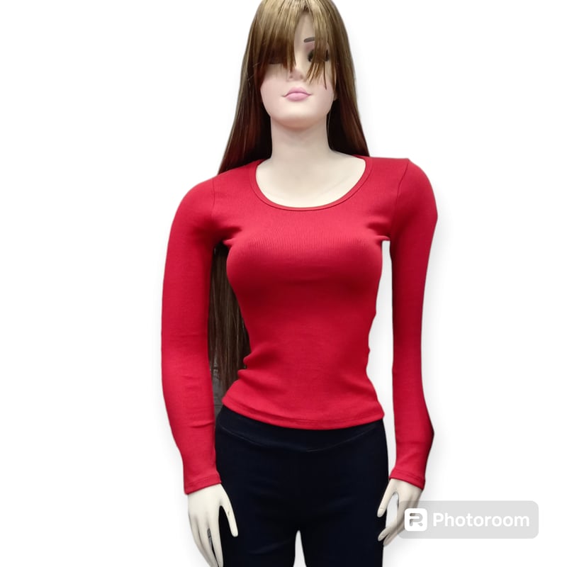 POLO BASICO CUELLO REDONDO MUJER RIP