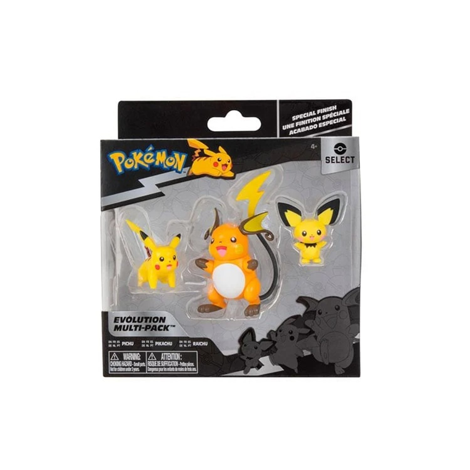 Figura Accion Pokemon Pikachu Evolucion JAZWARES falabella