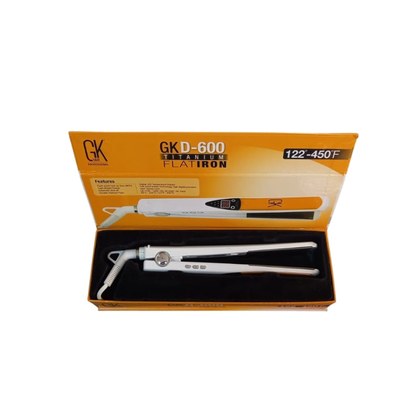 Gk d600 titanium flat iron online