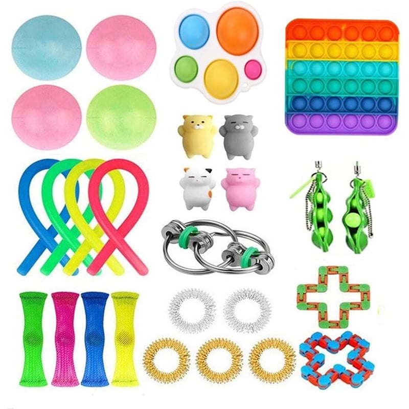 2 Pack Squishy Ice Cube , Cubo Antiestrés Translúcido con Conchas & Estrellas Flotantes, Sensación de Azúcar de Malta, Squishy Antiestres Adultos Fidget Toys Nice Cube para Niños y Adultos