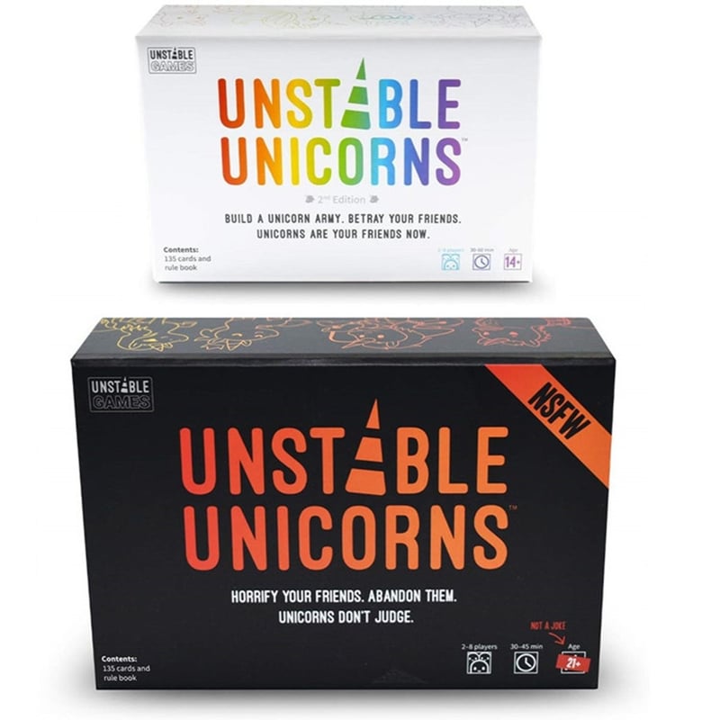 Juego De Mesa Unstable Unicorns Base Asmodee | Cuotas Sin Interés
