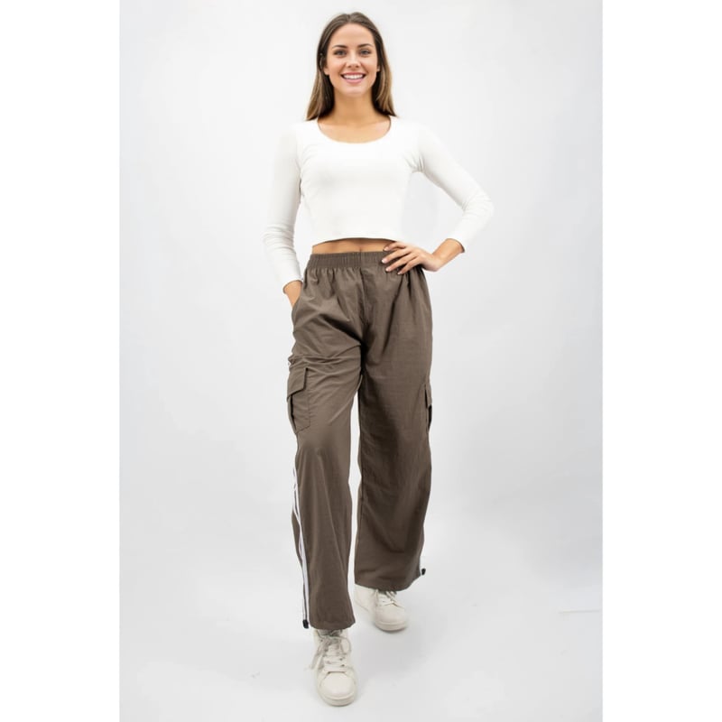 GENERICO - Pantalones Cargo Unisex Para Varón Y Mujer Modelo Track Parachute