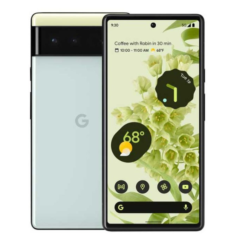 GOOGLE - Google Pixel 6 5G 128GB GB7N6  - Negro Reacondicionado