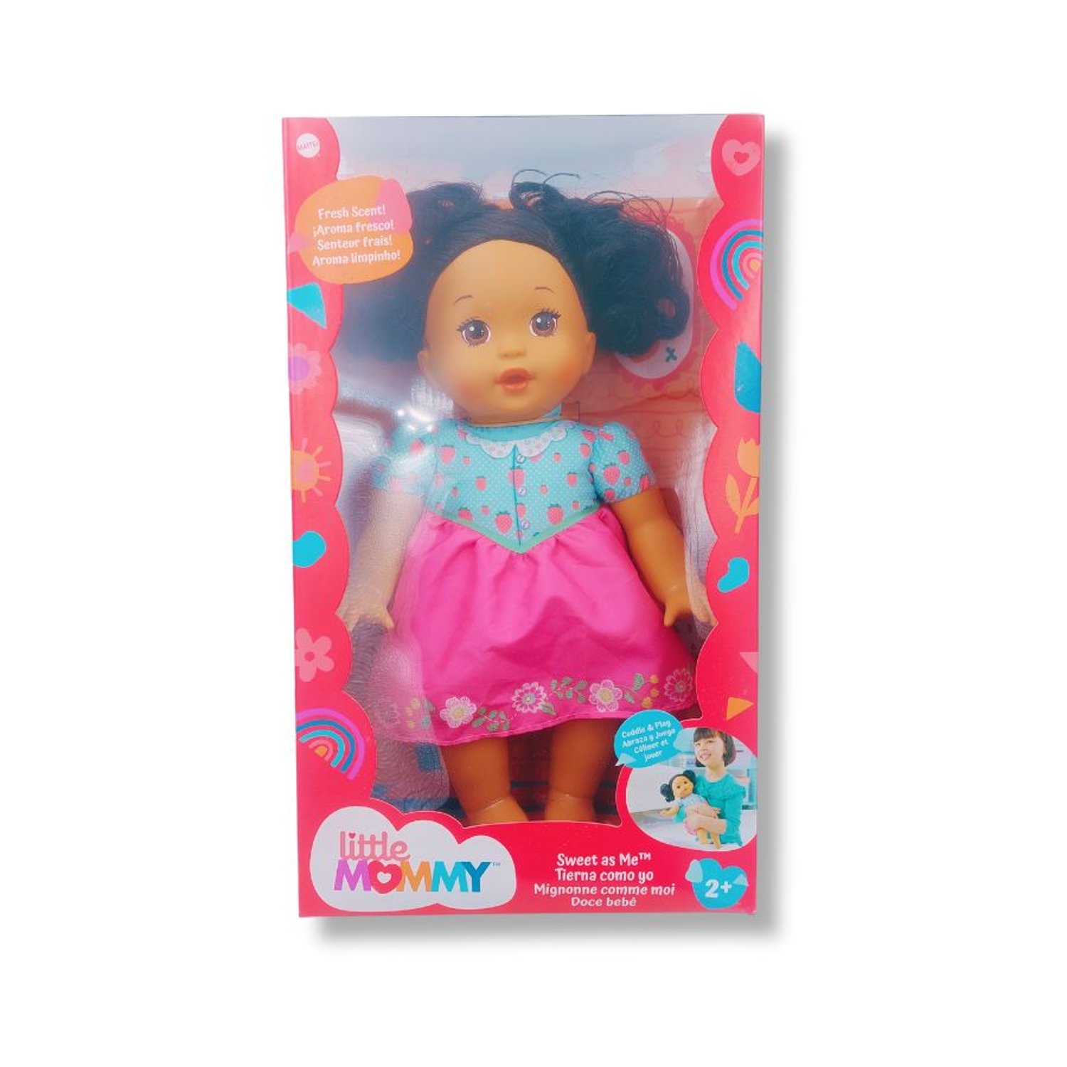 Juguete Muneca Little Mommy Vestido Celeste con Fresas GENERICO falabella