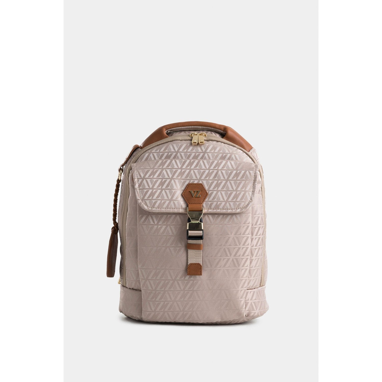 Mochila bloom 2 jacquard monograma VZ para mujer porta trolley VELEZ falabella
