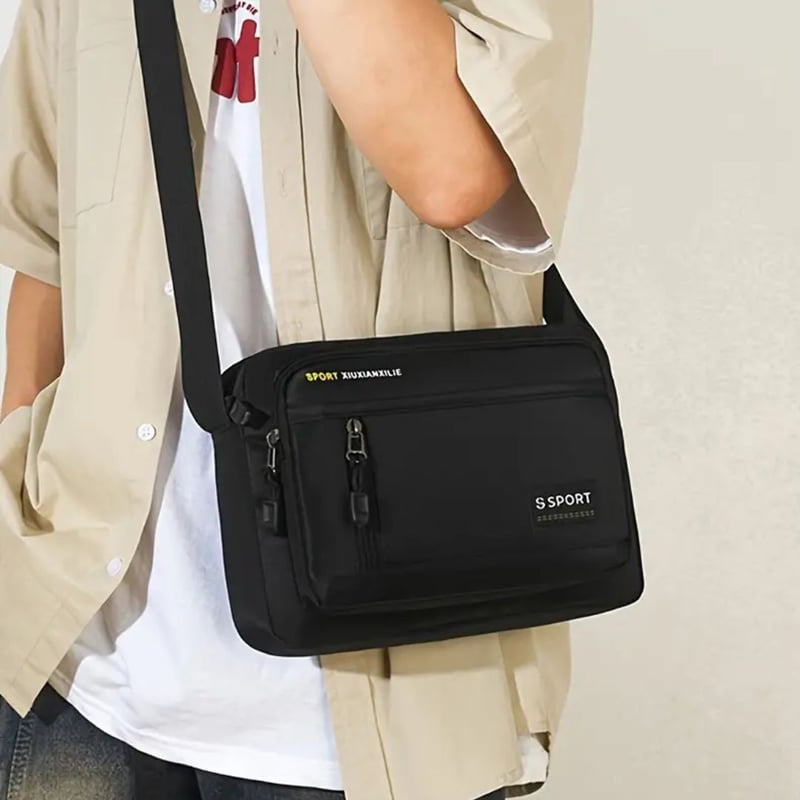 Bolso de Hombro con Multiples Bolsillos para Hombre GENERICO falabella